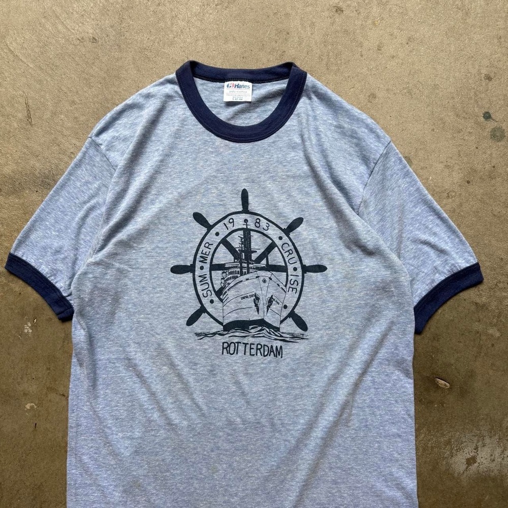 Vintage 80s Cruise Ringer Tee
